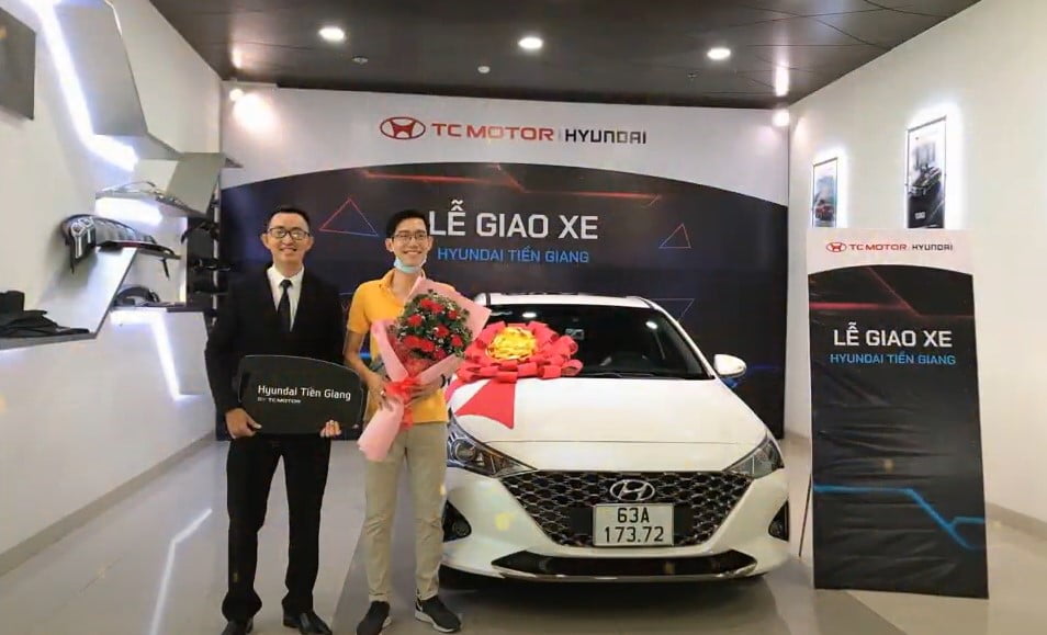 Lễ bàn giao xe Accent – Anh Thọ – Mỹ Tho