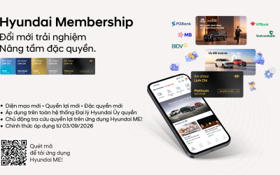 Hyundai Membership 2026 – Đổi mới trải nghiệm, nâng tầm đặc quyền